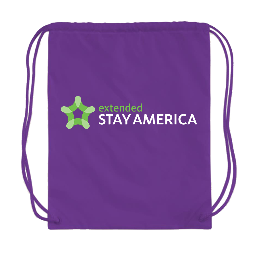 Extended Stay America Drawstring Bag